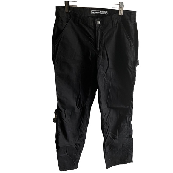 SOLD ‼️ Carhartt Loose fit SZ US 10 tall work pants cargos - Picture 1 of 12